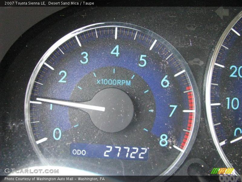Desert Sand Mica / Taupe 2007 Toyota Sienna LE