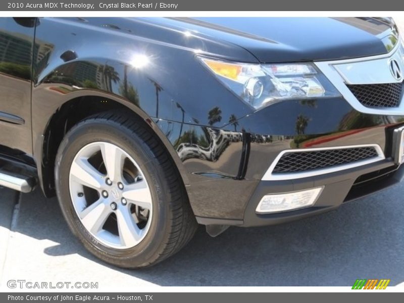 Crystal Black Pearl / Ebony 2010 Acura MDX Technology