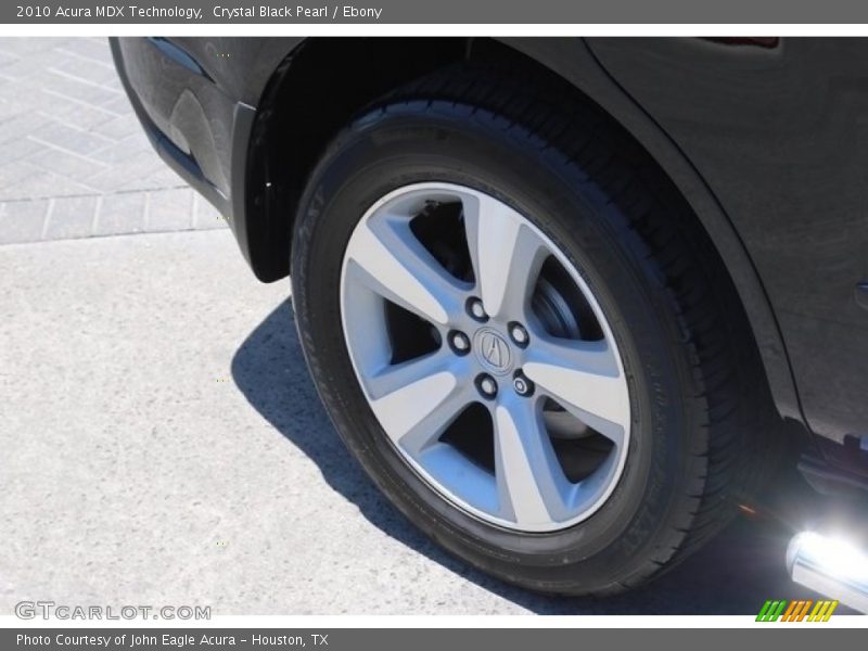 Crystal Black Pearl / Ebony 2010 Acura MDX Technology
