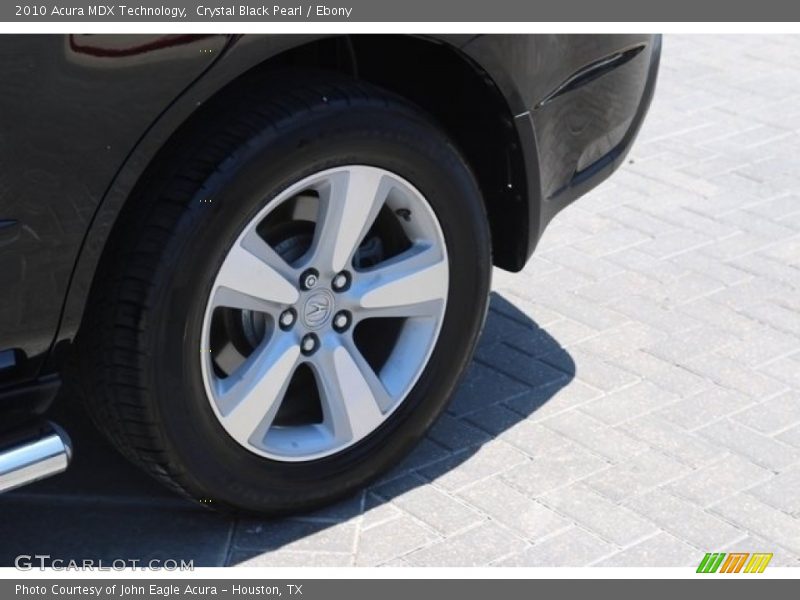 Crystal Black Pearl / Ebony 2010 Acura MDX Technology