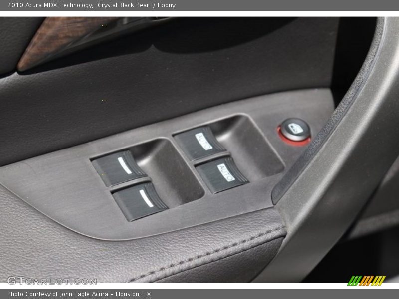 Crystal Black Pearl / Ebony 2010 Acura MDX Technology