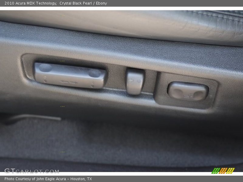 Crystal Black Pearl / Ebony 2010 Acura MDX Technology