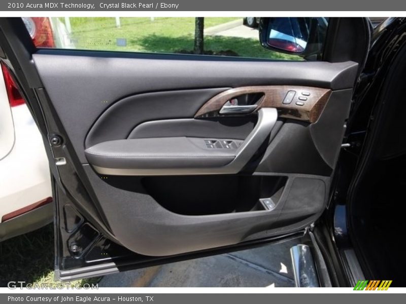 Crystal Black Pearl / Ebony 2010 Acura MDX Technology