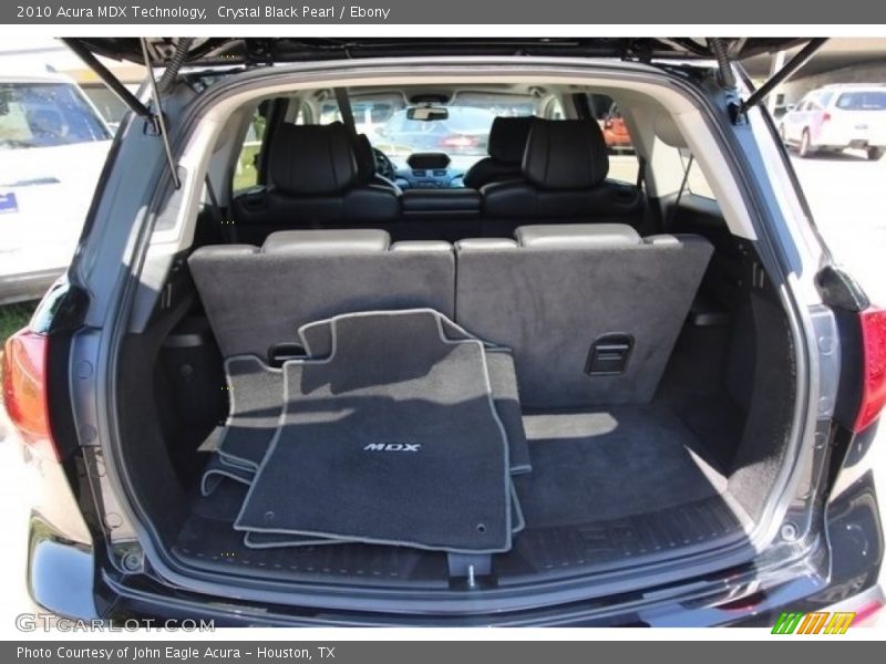 Crystal Black Pearl / Ebony 2010 Acura MDX Technology