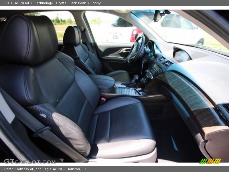 Crystal Black Pearl / Ebony 2010 Acura MDX Technology