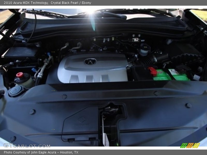 Crystal Black Pearl / Ebony 2010 Acura MDX Technology