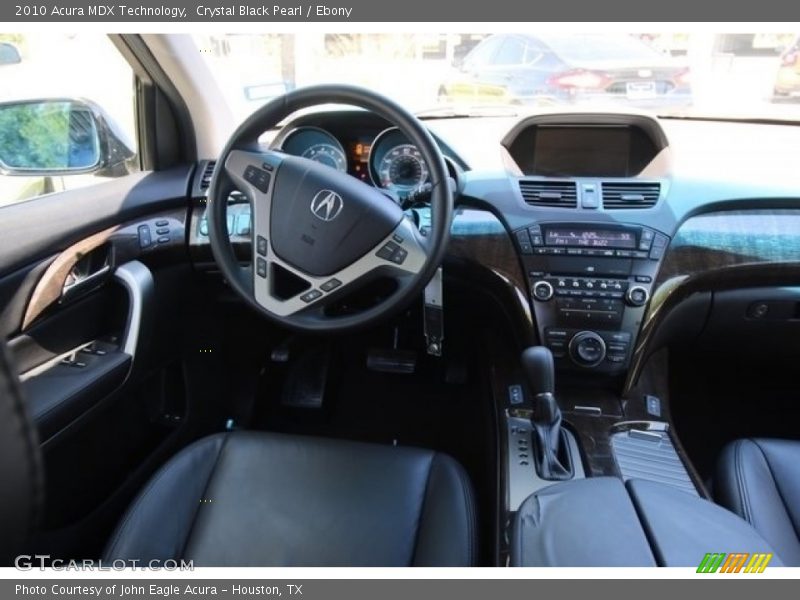 Crystal Black Pearl / Ebony 2010 Acura MDX Technology