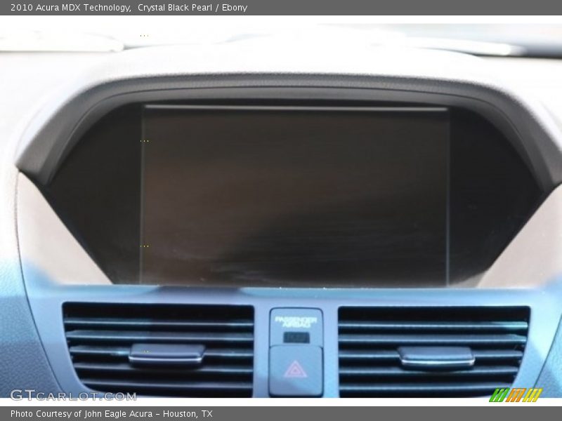 Crystal Black Pearl / Ebony 2010 Acura MDX Technology