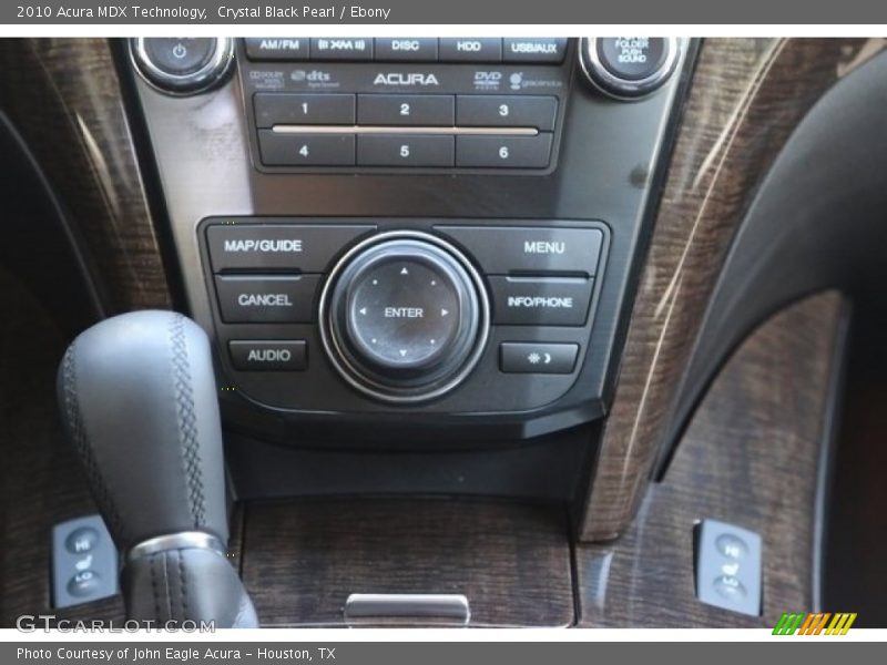 Crystal Black Pearl / Ebony 2010 Acura MDX Technology