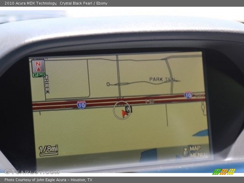 Crystal Black Pearl / Ebony 2010 Acura MDX Technology