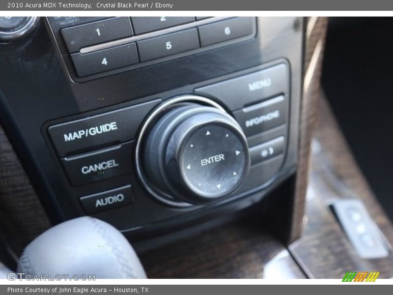 Crystal Black Pearl / Ebony 2010 Acura MDX Technology