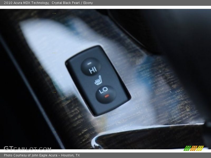 Crystal Black Pearl / Ebony 2010 Acura MDX Technology