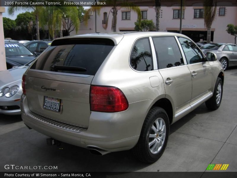 Prosecco Metallic / Black 2006 Porsche Cayenne Tiptronic