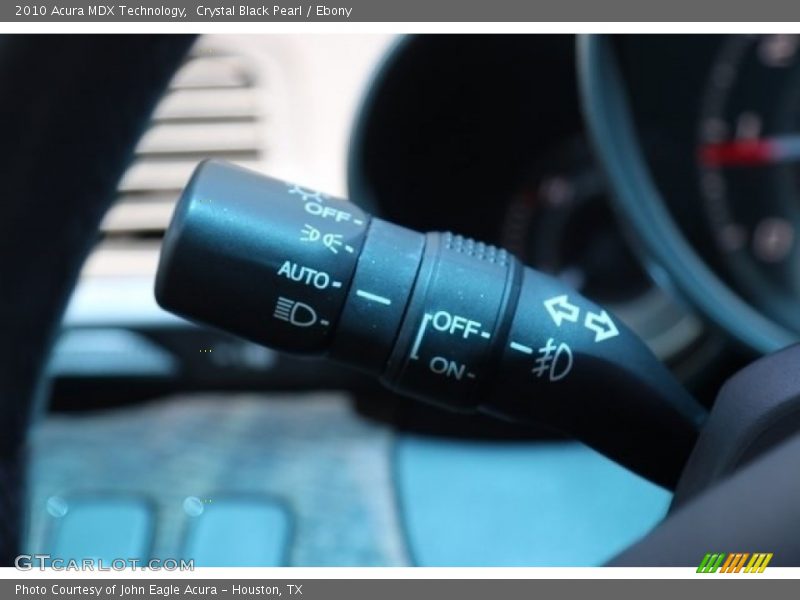 Crystal Black Pearl / Ebony 2010 Acura MDX Technology