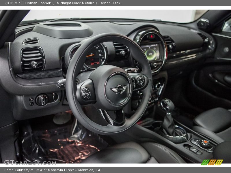 Midnight Black Metallic / Carbon Black 2016 Mini Clubman Cooper S