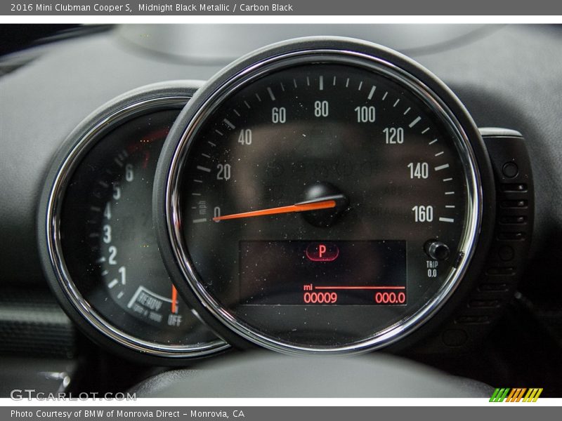 Midnight Black Metallic / Carbon Black 2016 Mini Clubman Cooper S