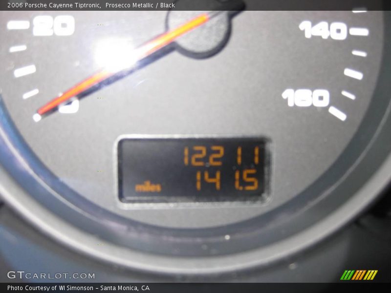 Prosecco Metallic / Black 2006 Porsche Cayenne Tiptronic