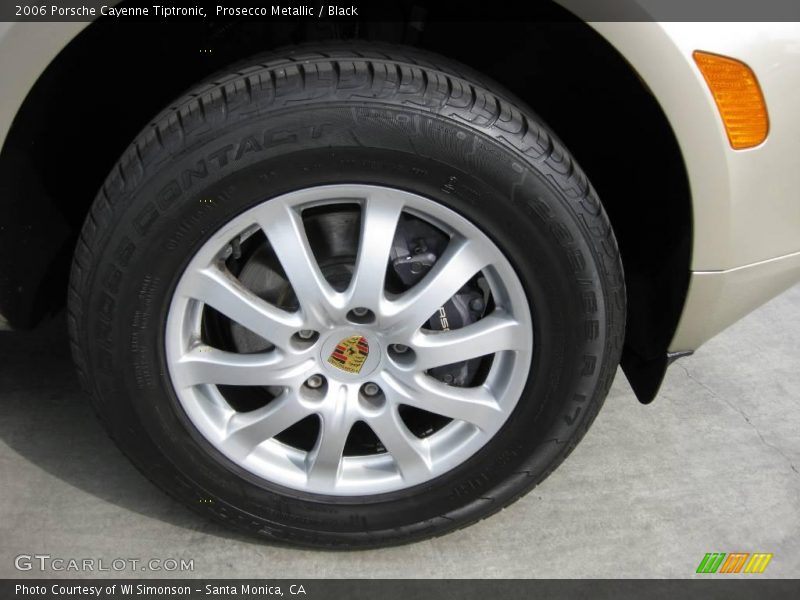 Prosecco Metallic / Black 2006 Porsche Cayenne Tiptronic