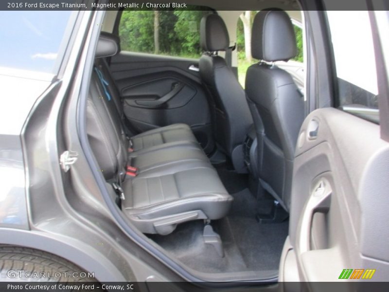 Magnetic Metallic / Charcoal Black 2016 Ford Escape Titanium