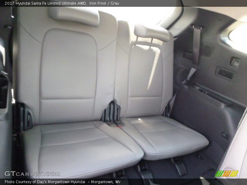 Iron Frost / Gray 2017 Hyundai Santa Fe Limited Ultimate AWD