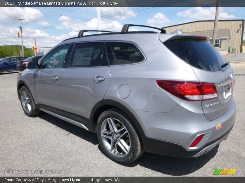 Iron Frost / Gray 2017 Hyundai Santa Fe Limited Ultimate AWD