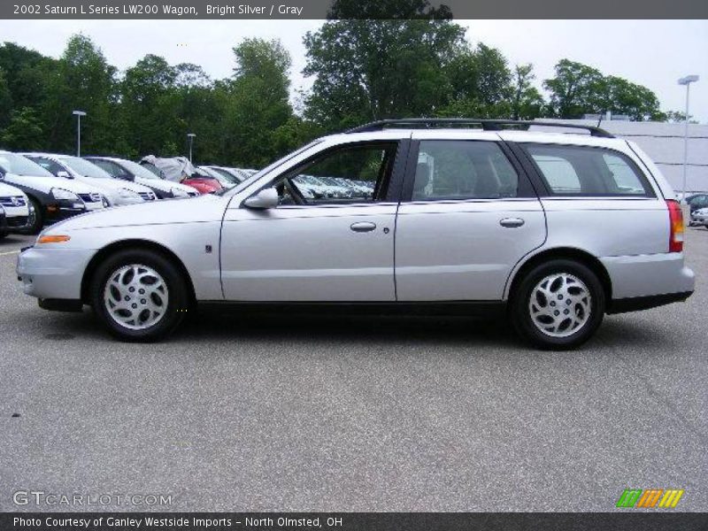 Bright Silver / Gray 2002 Saturn L Series LW200 Wagon