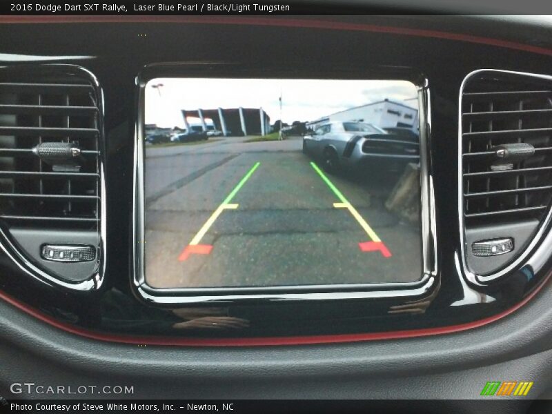 Laser Blue Pearl / Black/Light Tungsten 2016 Dodge Dart SXT Rallye