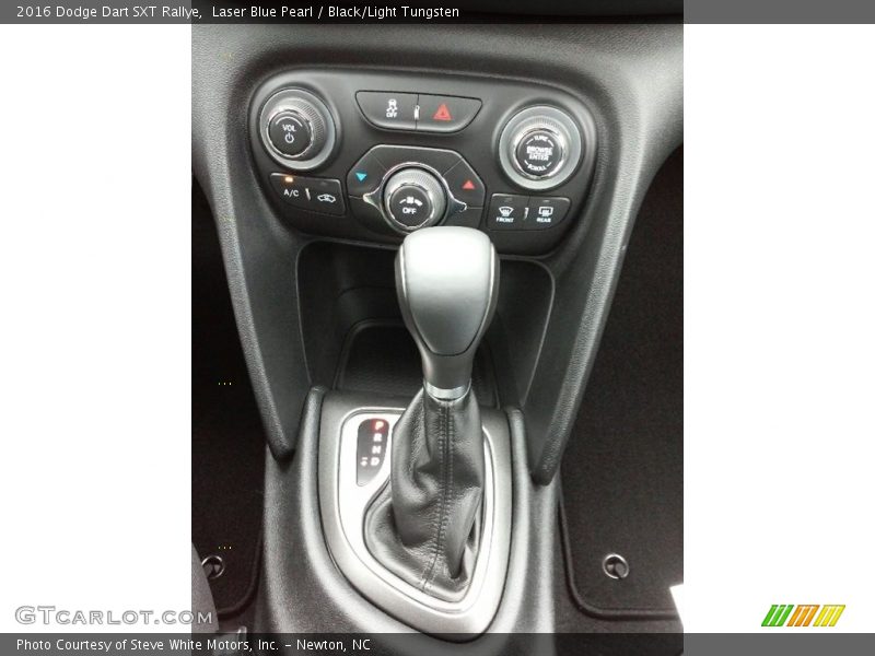 Laser Blue Pearl / Black/Light Tungsten 2016 Dodge Dart SXT Rallye