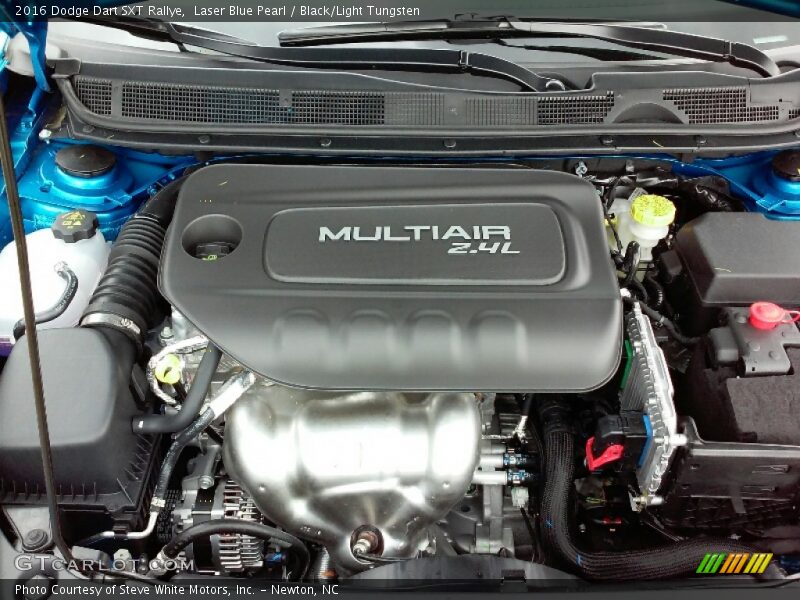 Laser Blue Pearl / Black/Light Tungsten 2016 Dodge Dart SXT Rallye