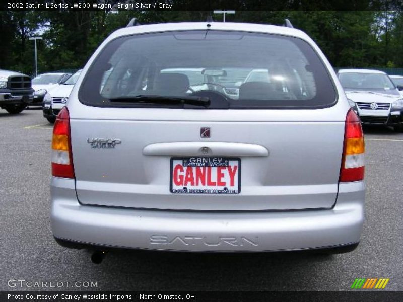 Bright Silver / Gray 2002 Saturn L Series LW200 Wagon