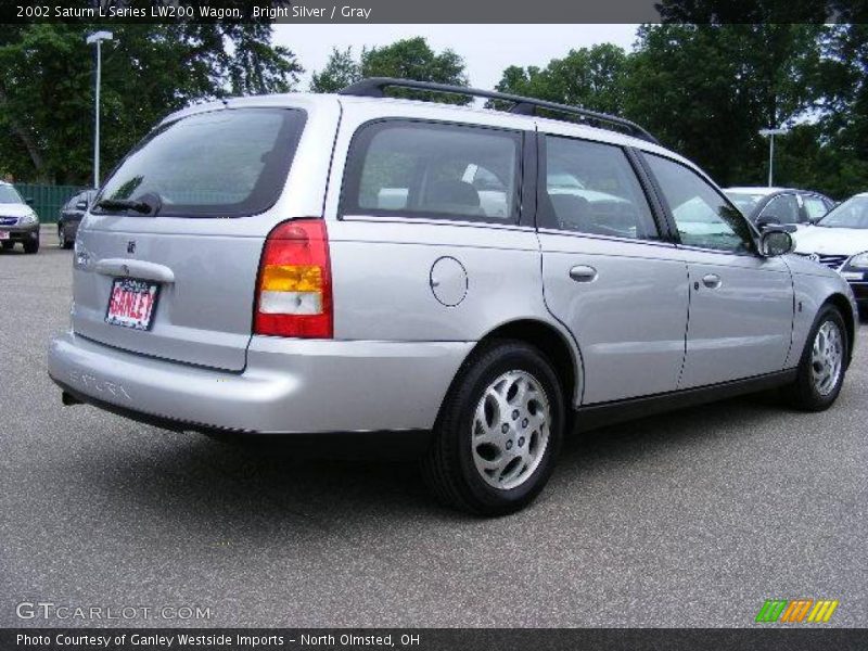 Bright Silver / Gray 2002 Saturn L Series LW200 Wagon