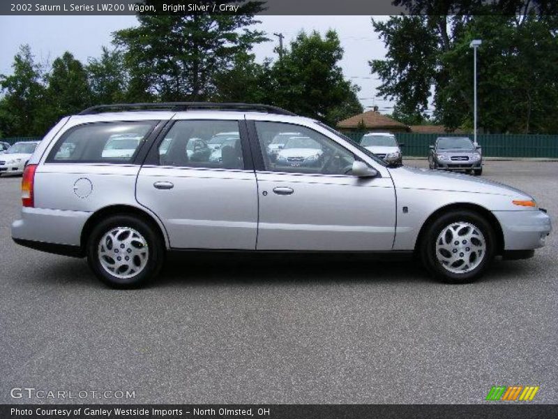 Bright Silver / Gray 2002 Saturn L Series LW200 Wagon