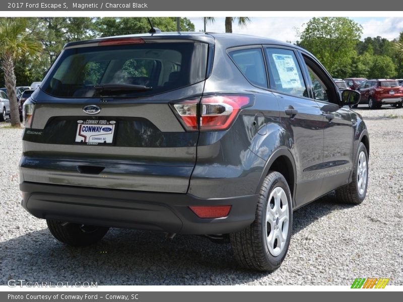 Magnetic / Charcoal Black 2017 Ford Escape S