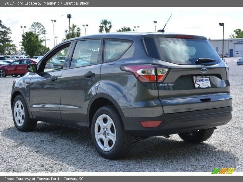 Magnetic / Charcoal Black 2017 Ford Escape S