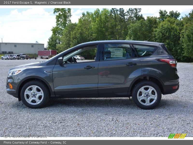 Magnetic / Charcoal Black 2017 Ford Escape S