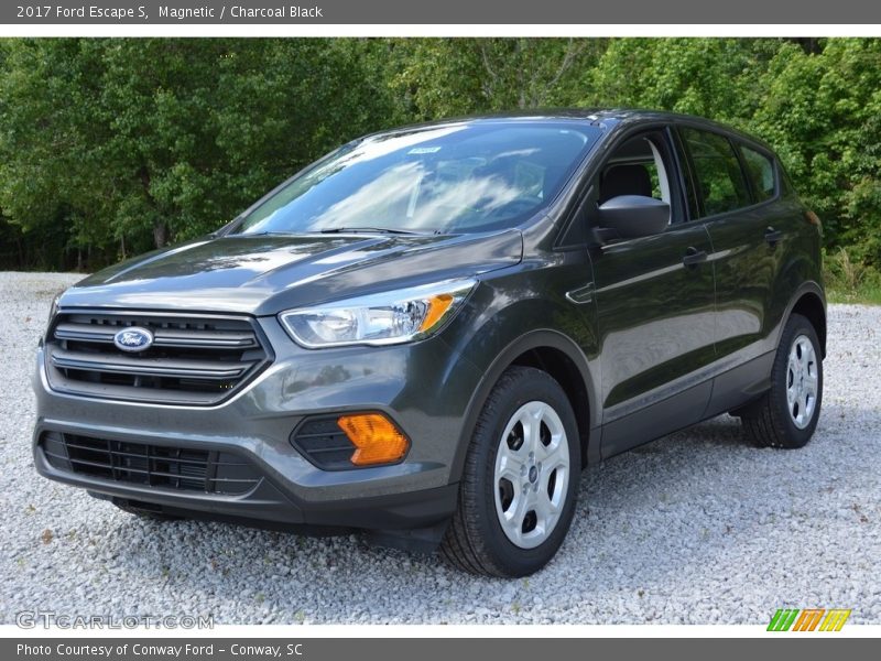 Magnetic / Charcoal Black 2017 Ford Escape S