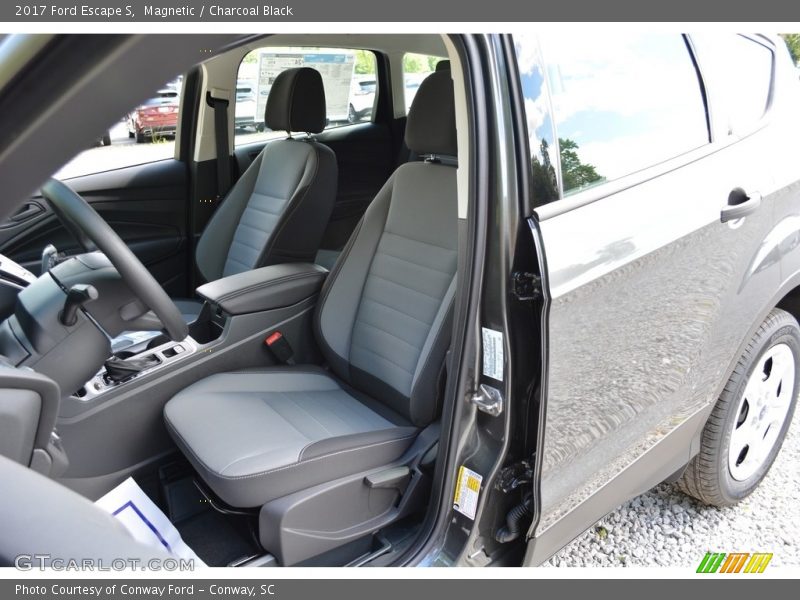Magnetic / Charcoal Black 2017 Ford Escape S