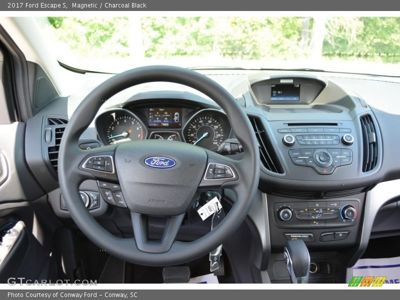Magnetic / Charcoal Black 2017 Ford Escape S