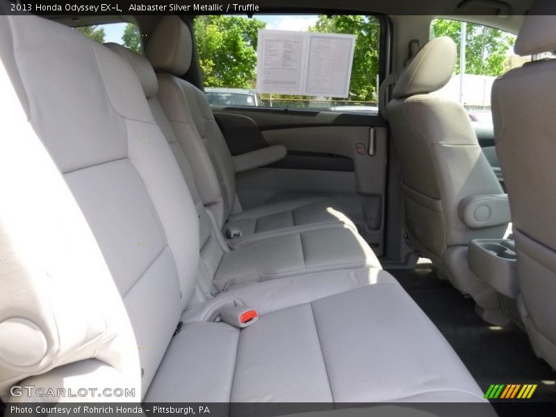 Alabaster Silver Metallic / Truffle 2013 Honda Odyssey EX-L