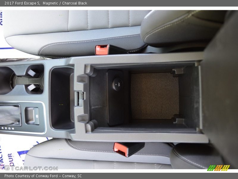 Magnetic / Charcoal Black 2017 Ford Escape S