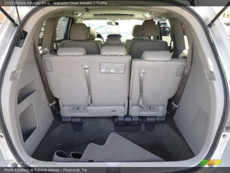 Alabaster Silver Metallic / Truffle 2013 Honda Odyssey EX-L