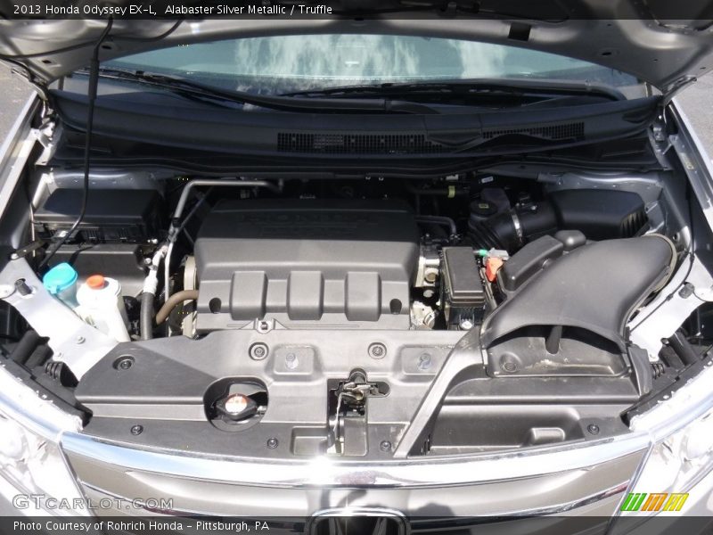 Alabaster Silver Metallic / Truffle 2013 Honda Odyssey EX-L