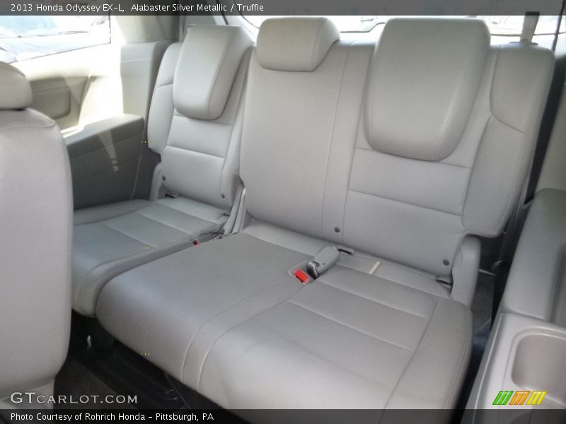 Alabaster Silver Metallic / Truffle 2013 Honda Odyssey EX-L