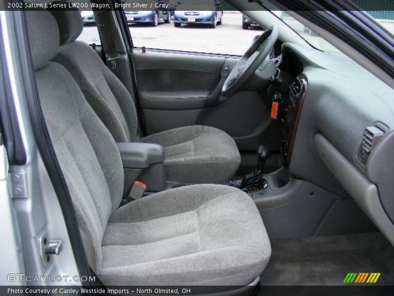 Bright Silver / Gray 2002 Saturn L Series LW200 Wagon