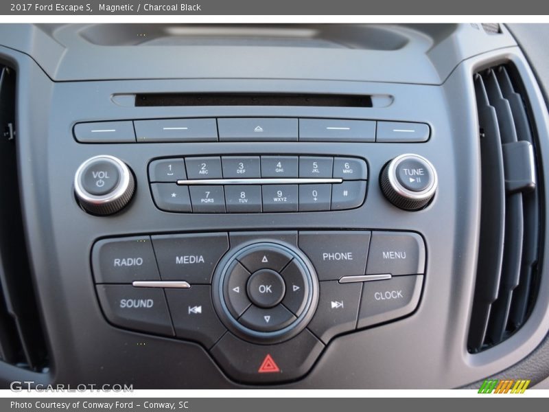 Magnetic / Charcoal Black 2017 Ford Escape S