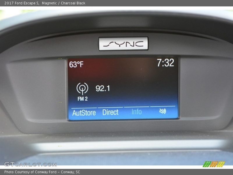 Magnetic / Charcoal Black 2017 Ford Escape S