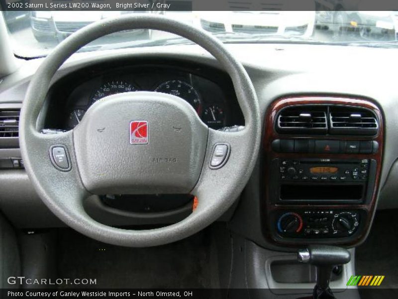 Bright Silver / Gray 2002 Saturn L Series LW200 Wagon