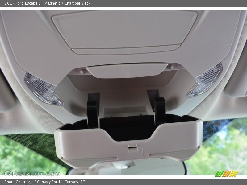Magnetic / Charcoal Black 2017 Ford Escape S