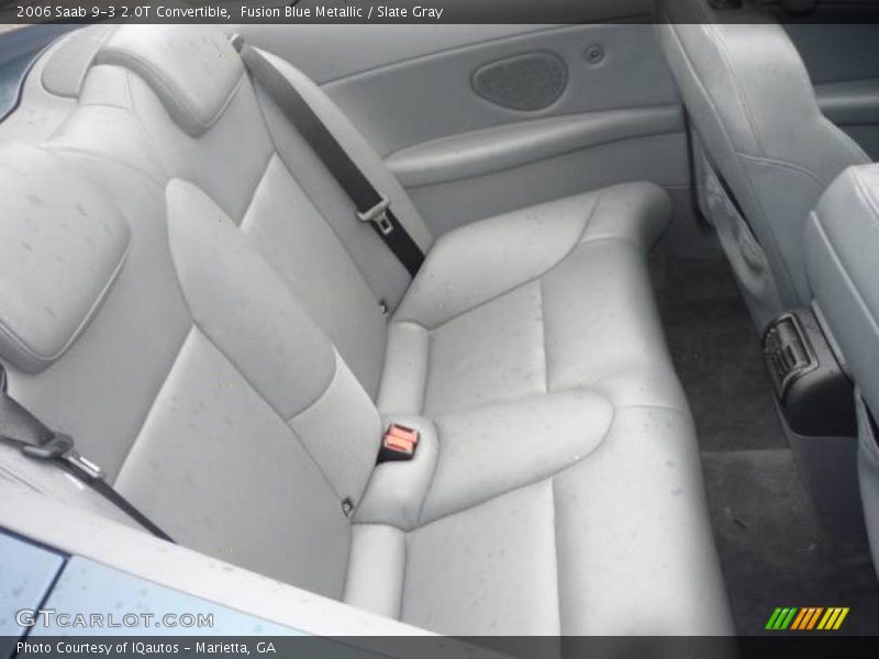 Fusion Blue Metallic / Slate Gray 2006 Saab 9-3 2.0T Convertible