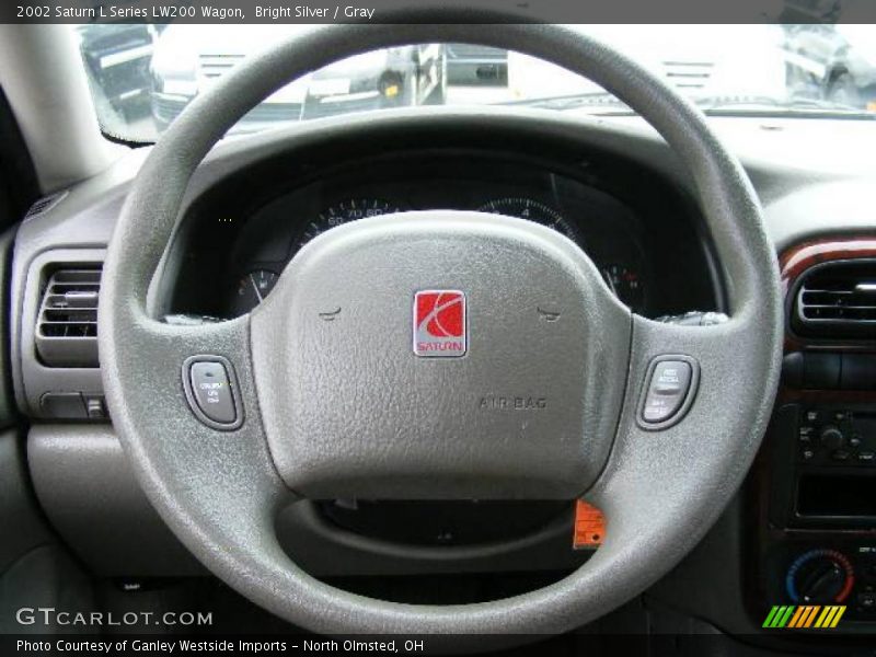 Bright Silver / Gray 2002 Saturn L Series LW200 Wagon